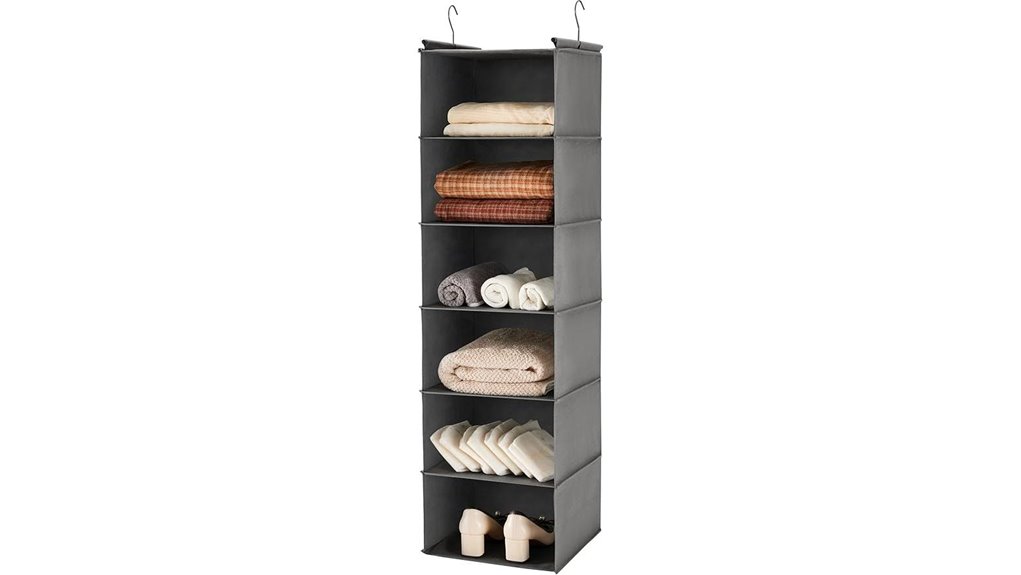 max houser six tier shelf