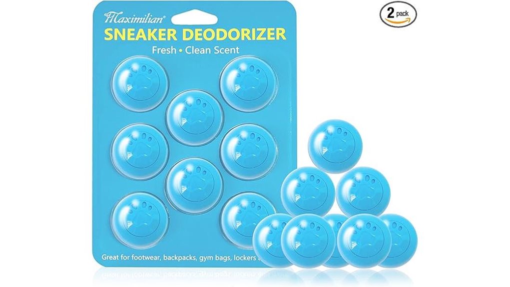 maximilian eight piece shoe deodorizer