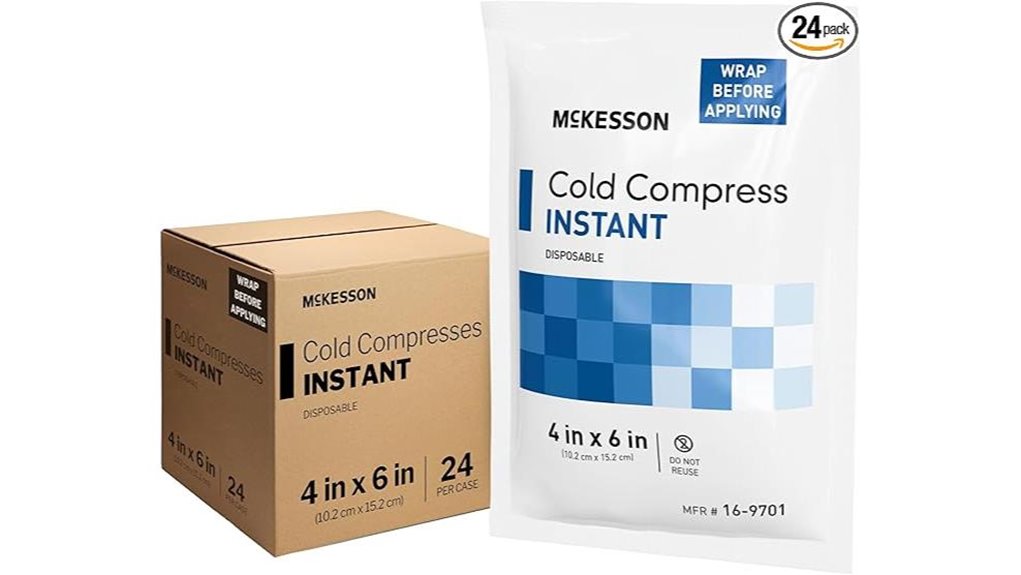 mckesson 24 pack 4x6 cold packs