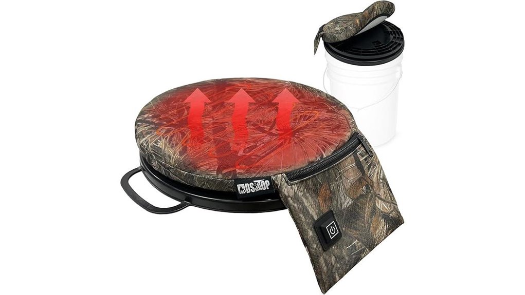 mdstop 5 gallon heated lid