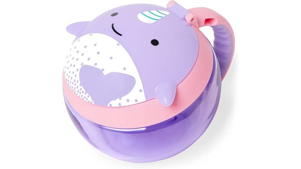mealtime narwhal snack cup