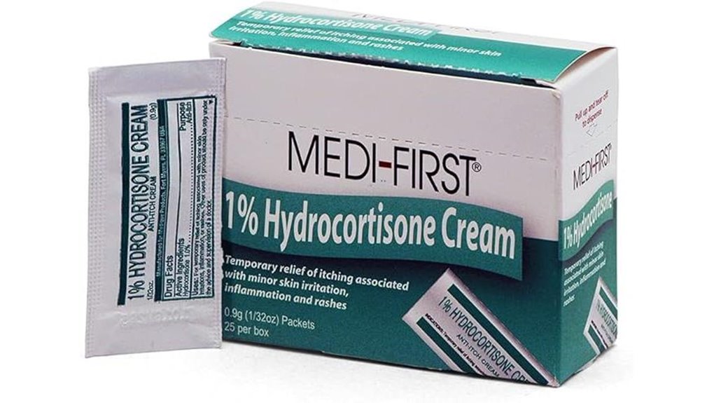 medique hydrocortisone anti itch packets