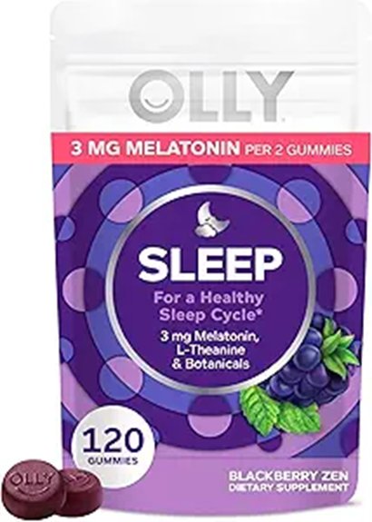 melatonin blackberry sleep gummies