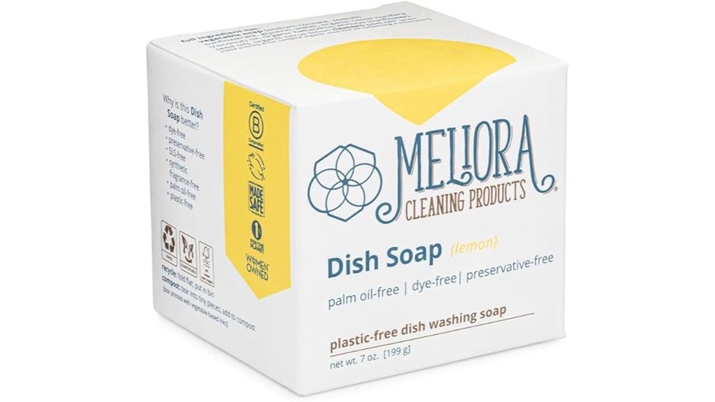 meliora lemon dish soap