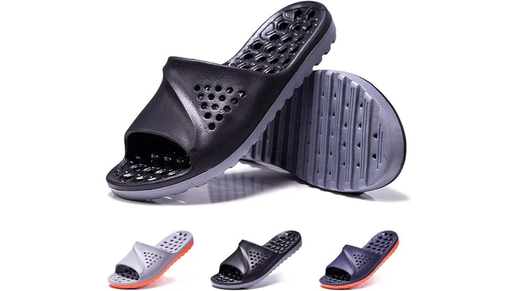 men s quick dry comfort slides