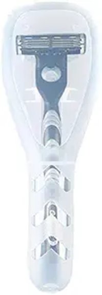 men s transparent razor box