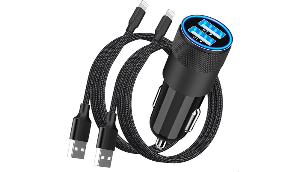 mfi dual usb charger