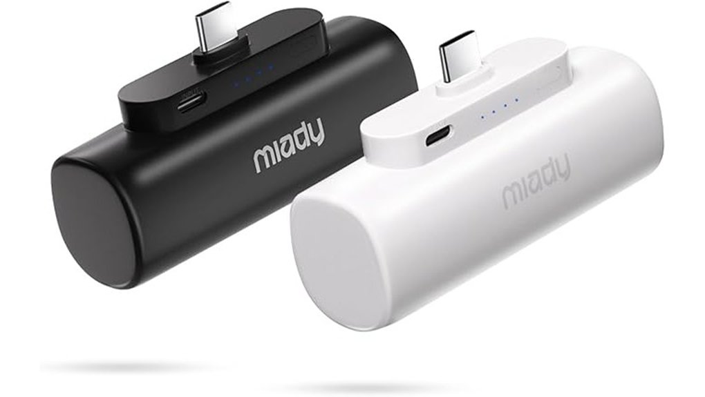 miady dual 5000mah type c