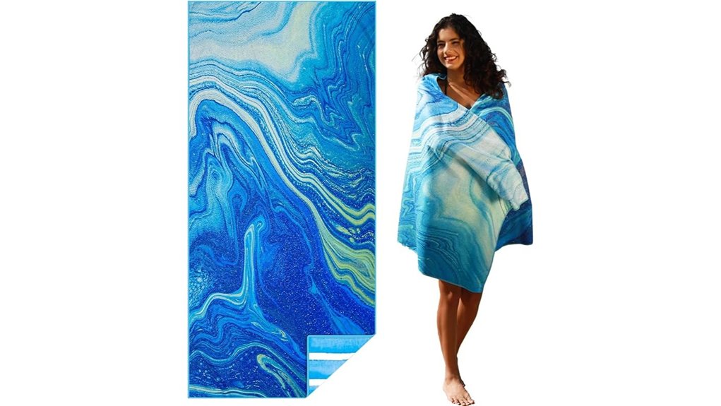 microfiber quick dry beach towel