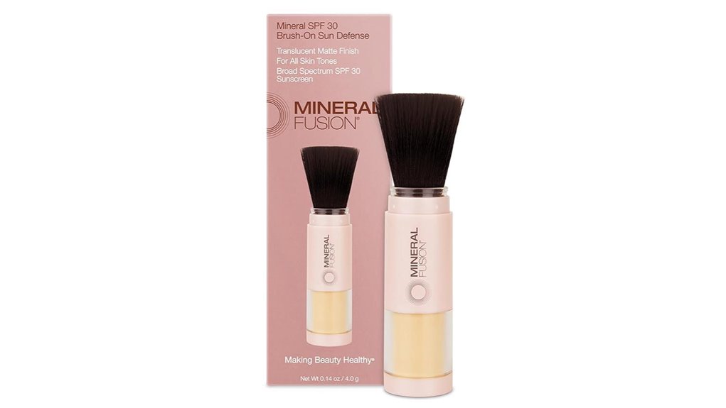 mineral brush on spf 30