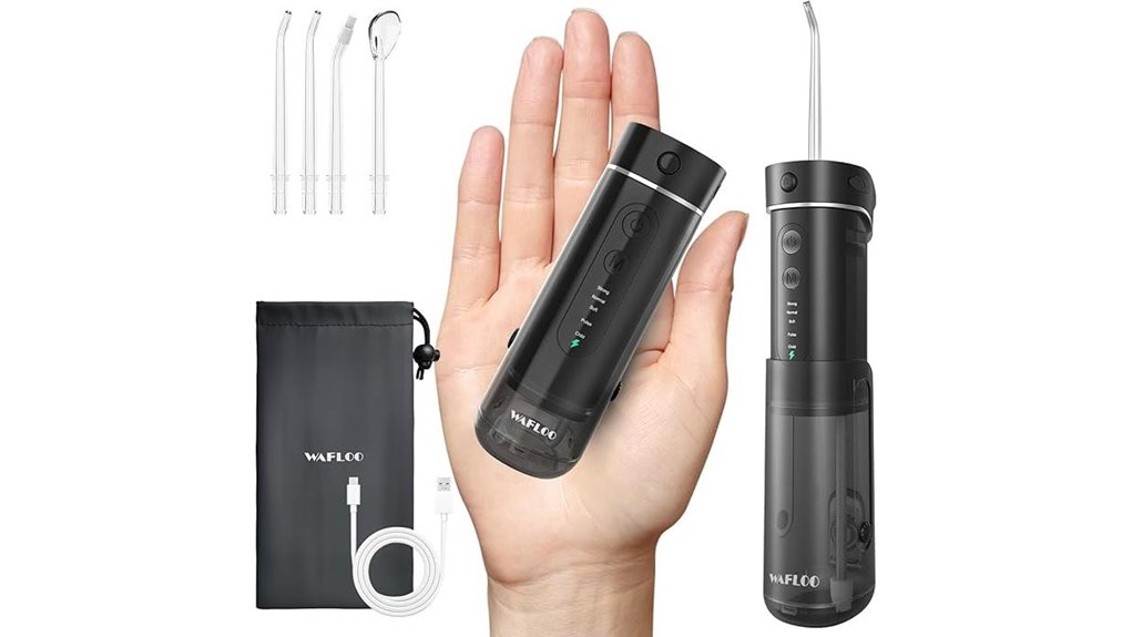 mini cordless five modes flosser