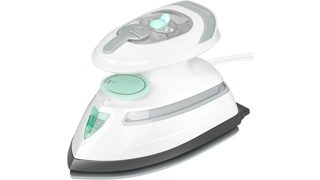 mini dual voltage steam iron