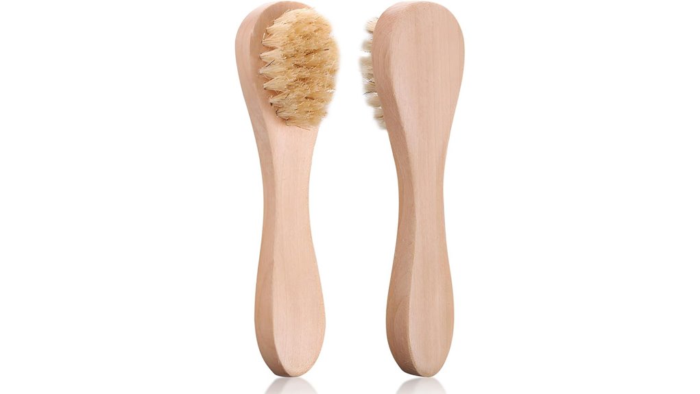 mini facial body brush