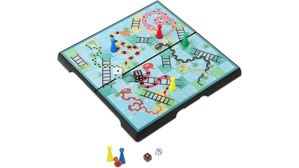 mini magnetic snakes ladders