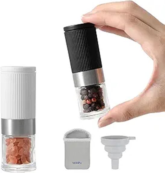 mini salt pepper grinders
