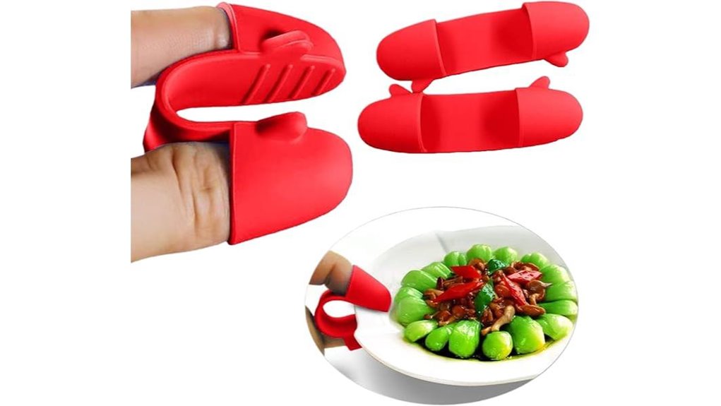 mini silicone heat cool mitts