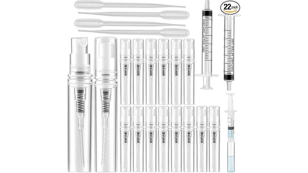 mini spray 16 pack accessories