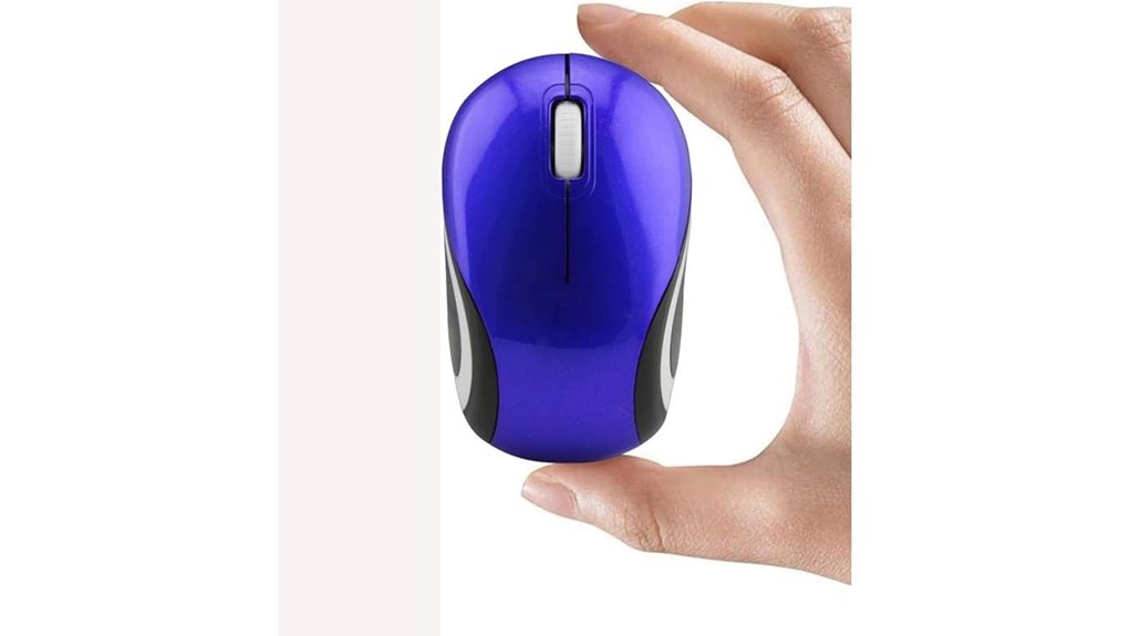 mini wireless silent blue