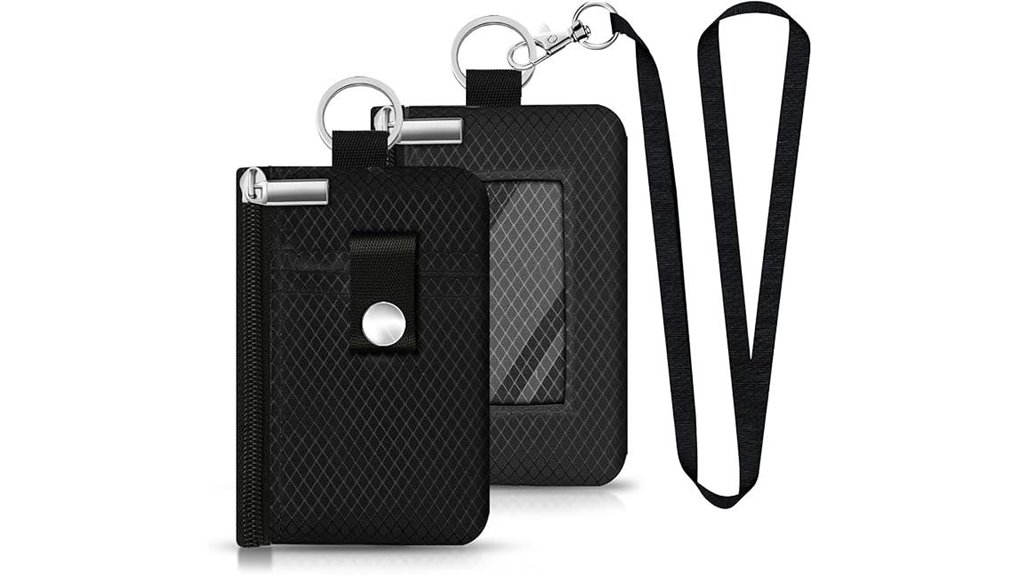 minimalist rfid blocking waterproof lanyard