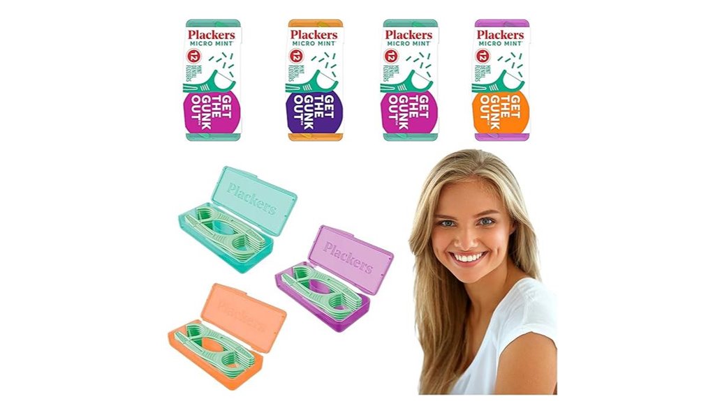 mint 12 count 4 pack flosser