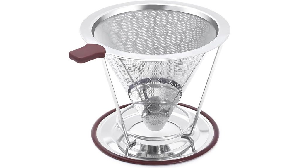 misetto stainless paperless dripper