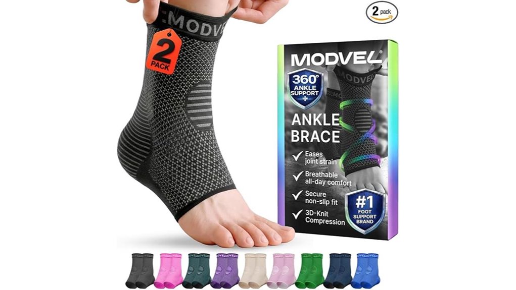 modvel ankle brace socks