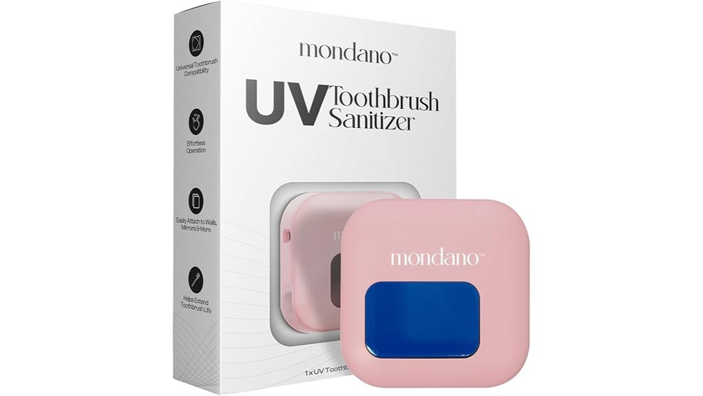 mondano uv c toothbrush sanitizer