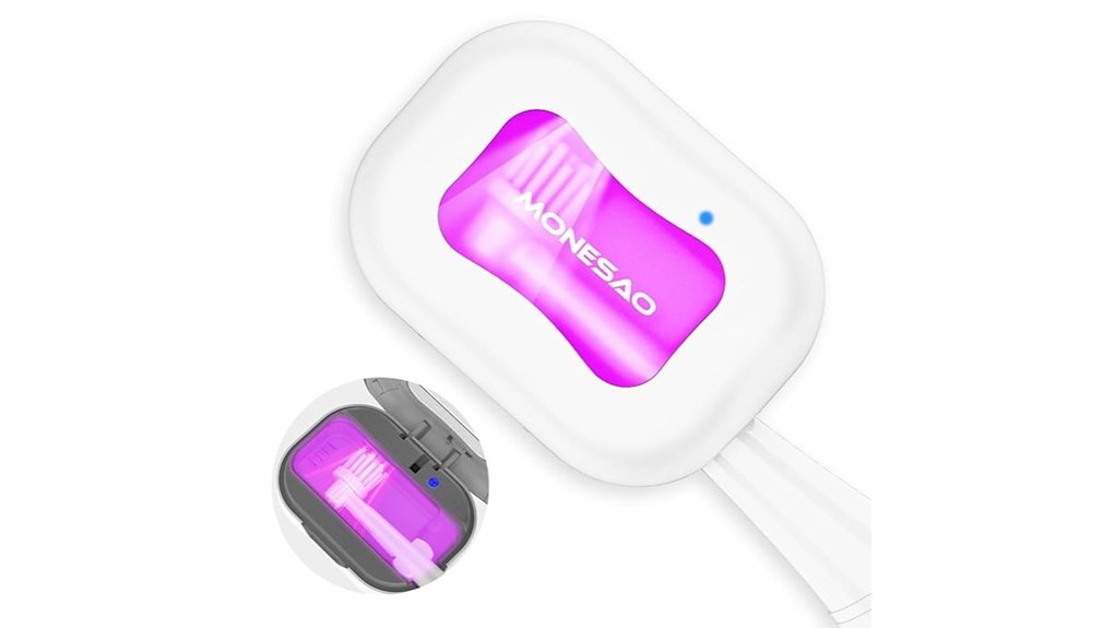 monesao rechargeable toothbrush sanitizer