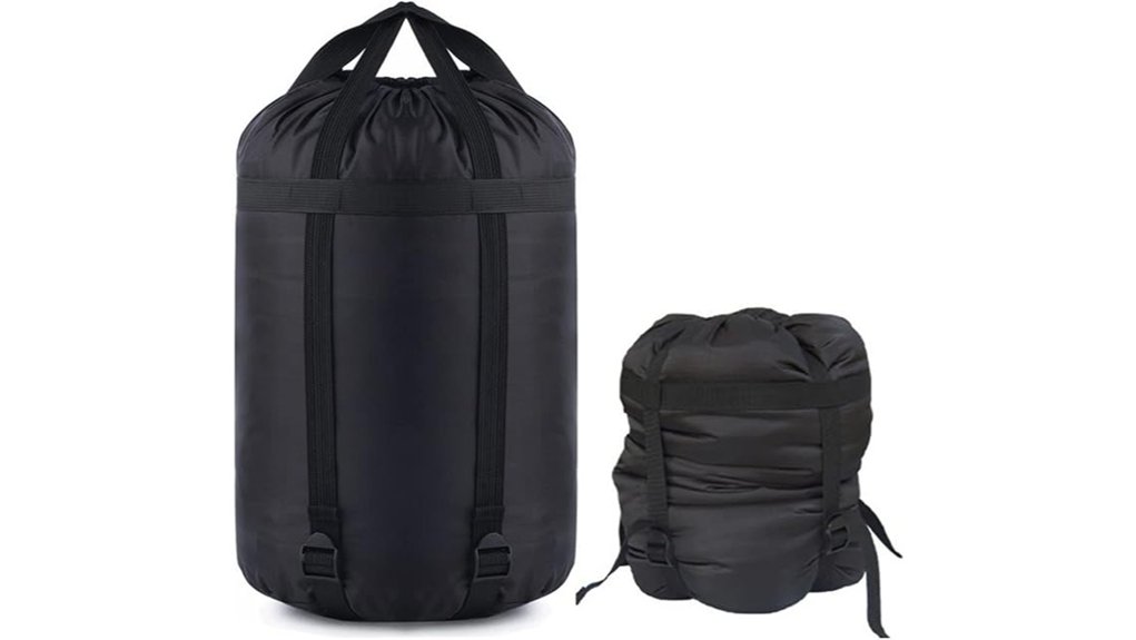 moocy sleeping bag compression