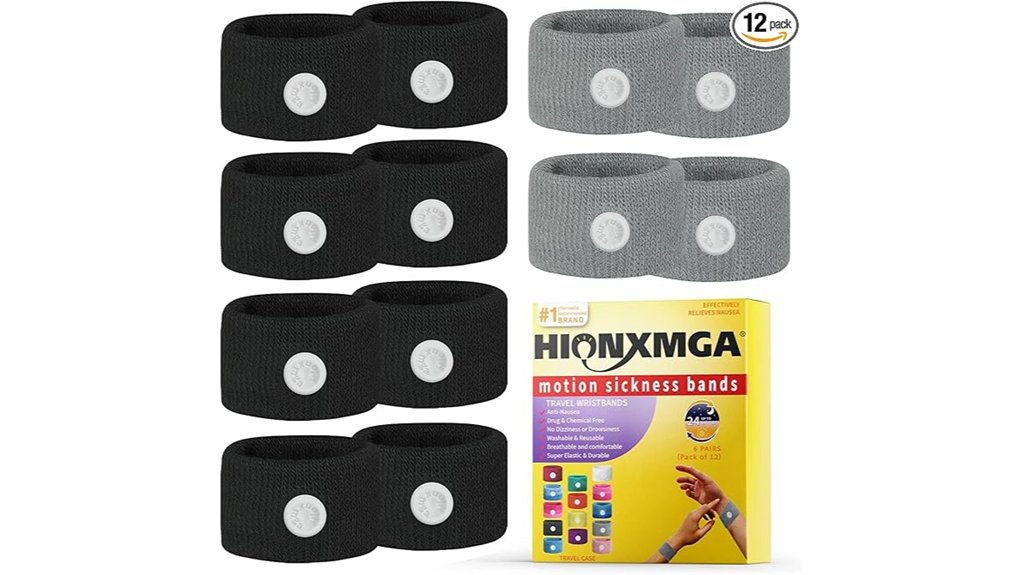 motion sickness anti nausea wristbands
