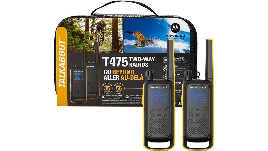 motorola talkabout rechargeable radio