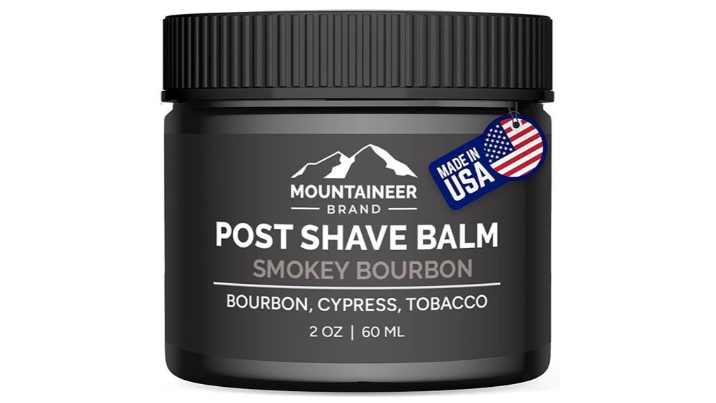 mountaineer natural bourbon balm
