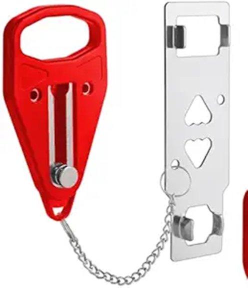 multi setting portable door lock