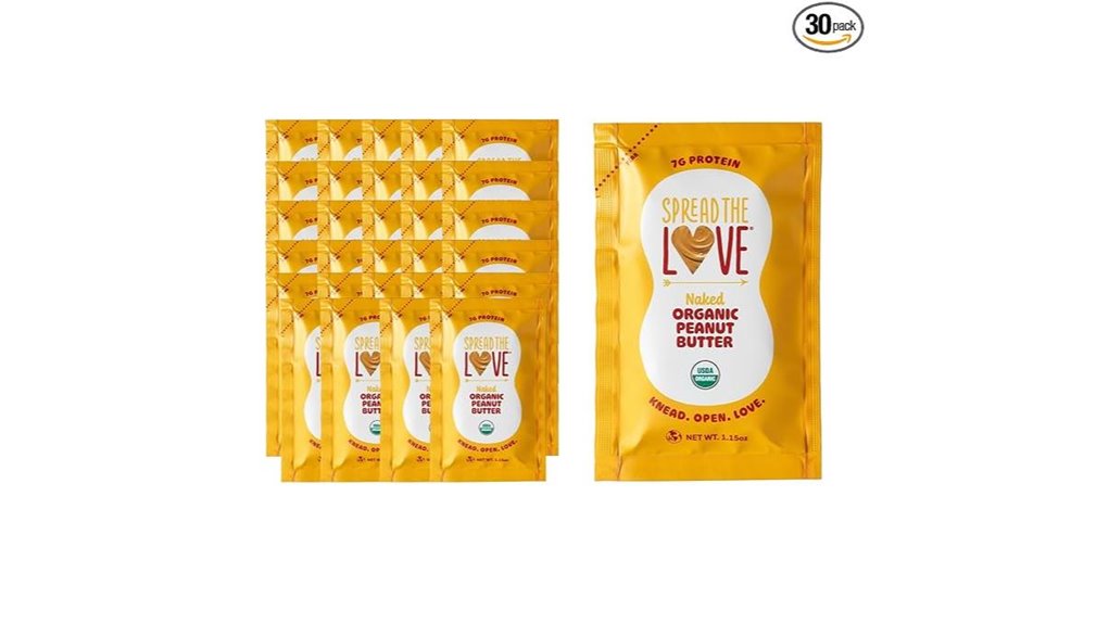 naked organic peanut butter