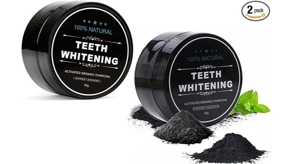 natural charcoal whitening duo