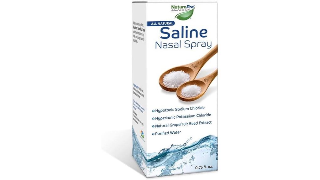 natural dual salt nasal spray