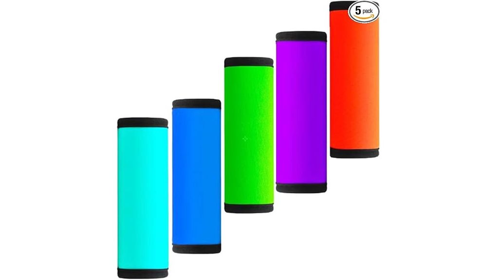 neoprene luggage handle tags