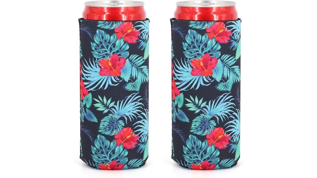 neoprene slim 12oz cooler