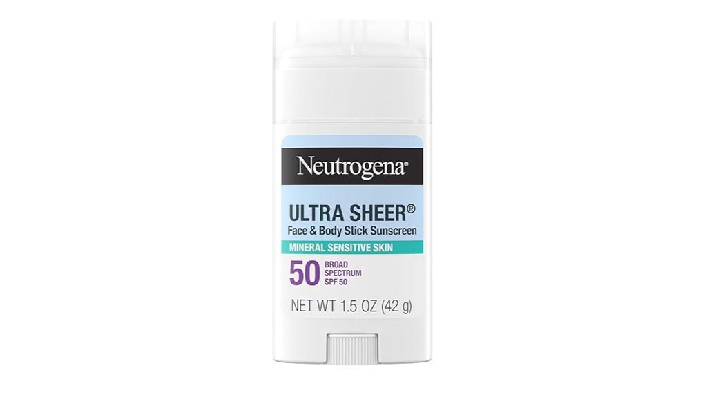 neutrogena ultra sheer spf50