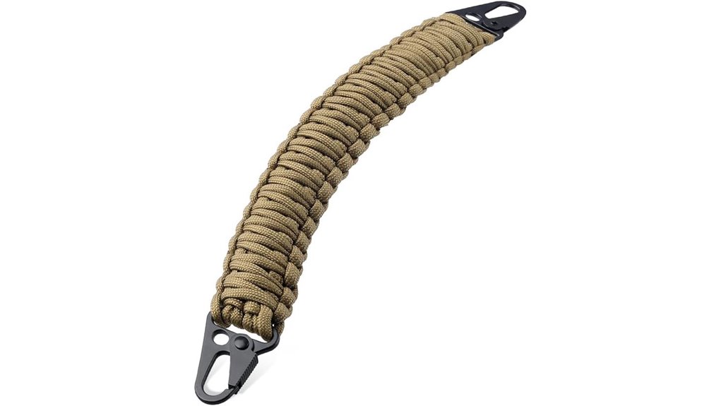 nine core paracord molle clip