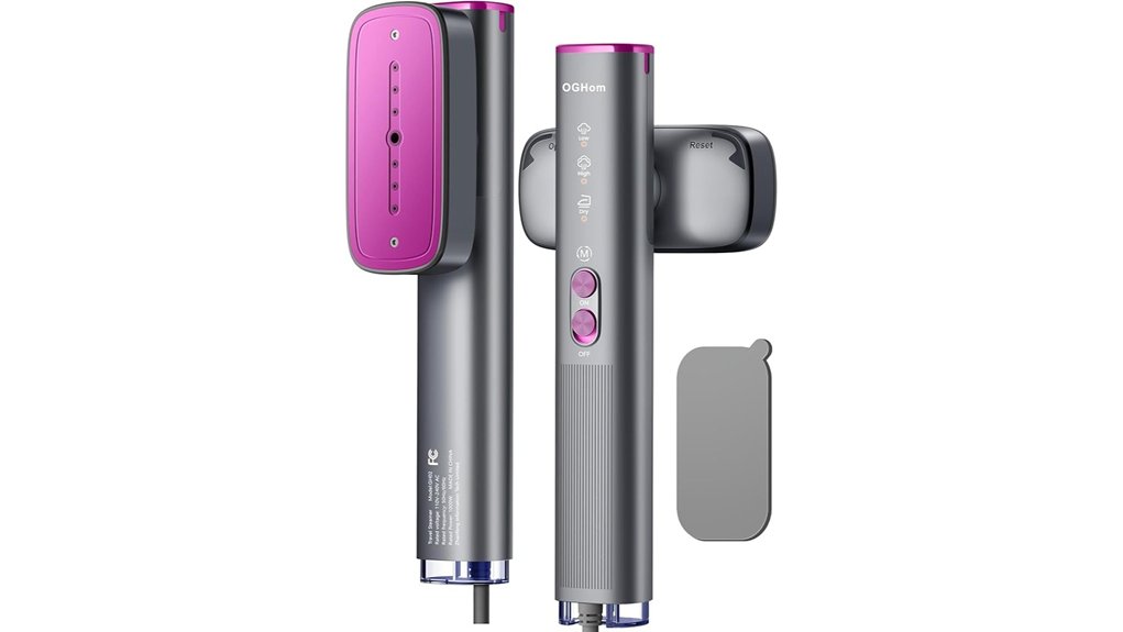 oghom 2 in 1 travel steamer