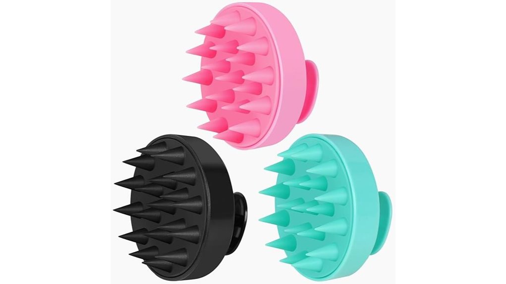 oligei 3 pack scalp brush