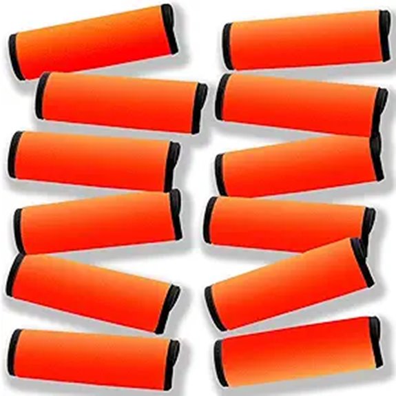 orange neoprene handle wraps