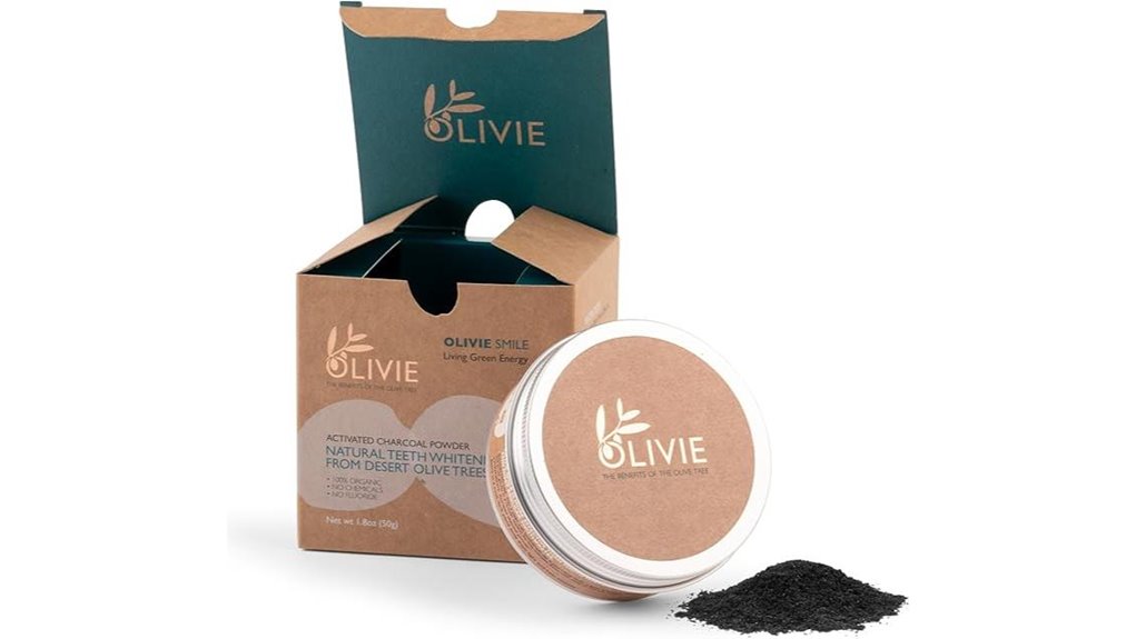 organic charcoal whitening powder