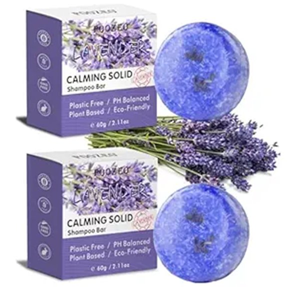 organic lavender shampoo duo