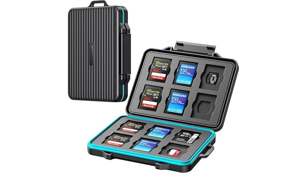 orico 24 slot waterproof sd