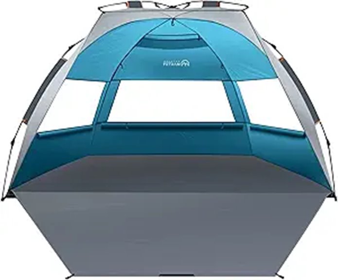 outdoormaster pop up beach tent