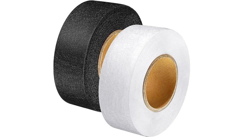 outus black white no sew tape