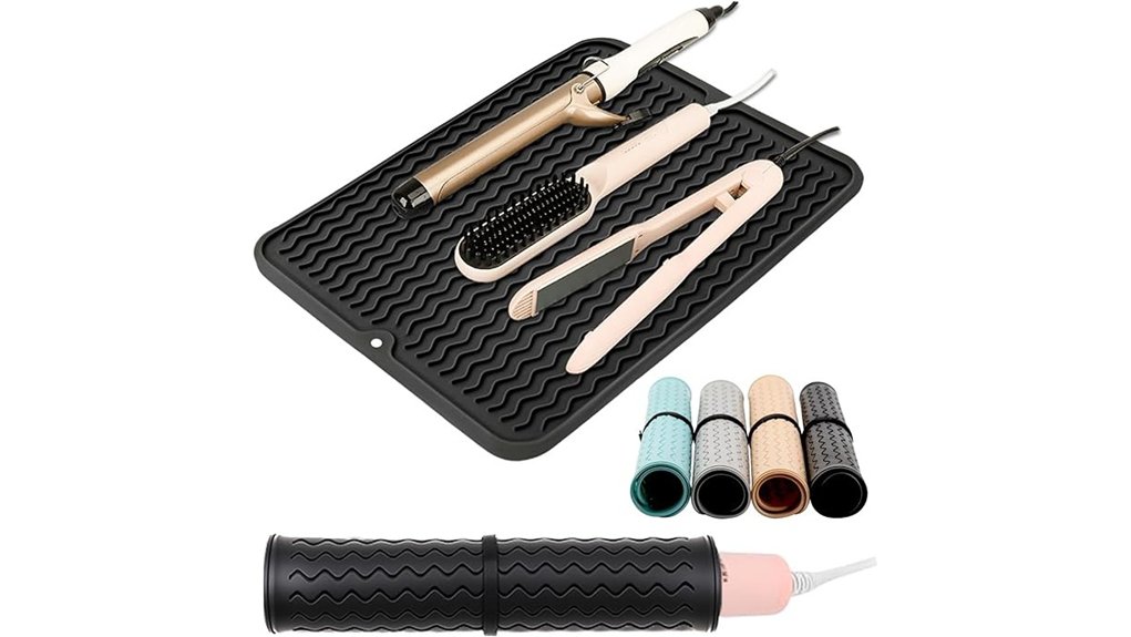 oversized silicone heat resistant mat