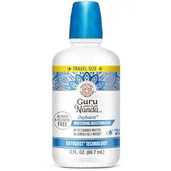 oxyburst alcohol free mint whitening